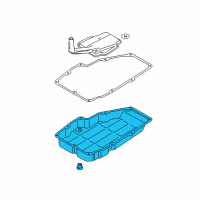 OEM 2011 BMW X6 Oil Pan Diagram - 24-11-7-595-893