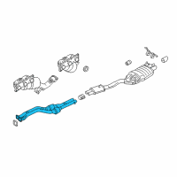 OEM 2009 BMW X3 Catalytic Converter Diagram - 18-30-3-428-033