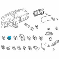 OEM 2020 Nissan Titan Switch Assy-Headlamp Diagram - 25542-EZ00B