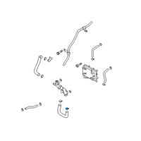 OEM 2020 Hyundai Elantra Clamp-Hose Diagram - 14720-21006-S