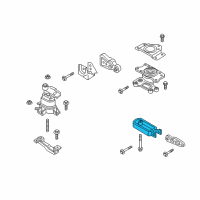 OEM Ford Edge Support Strut Diagram - F2GZ-6068-A