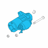 OEM 2013 Ford Fiesta Starter Diagram - BE8Z-11002-A