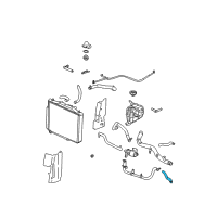 OEM 2004 Cadillac CTS Hose Asm-Heater Inlet Diagram - 25740130