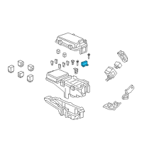 OEM Acura Fuse A, Multi Block (120A/70A) Diagram - 38231-SFY-003