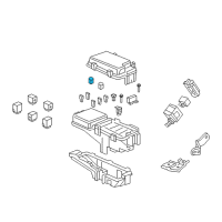 OEM 2008 Acura RL Fuse, Block (40A) Diagram - 38231-S04-961