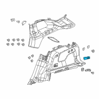 OEM 2017 Dodge Challenger Lamp-Courtesy Diagram - 68163956AA