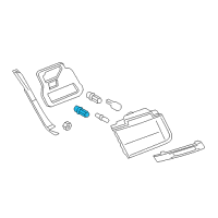OEM 2014 BMW ActiveHybrid 7 Bulb Socket Diagram - 63-21-6-943-037