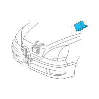 OEM Lexus LS430 Computer Assy, Cruise Control Diagram - 88240-50151