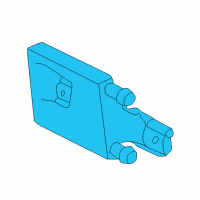 OEM Ford Power Steering Cooler Diagram - YC3Z-3D746-AC