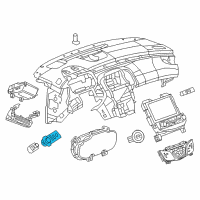 OEM Buick LaCrosse Headlamp Switch Diagram - 9060242