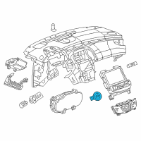 OEM Buick Start Button Diagram - 9060198