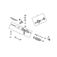 OEM Honda Accord Bush, Gear Box Mounting Diagram - 53685-SDA-A01