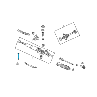 OEM Honda Bolt, Gear Box Mounting (10X107) Diagram - 90108-S2A-003