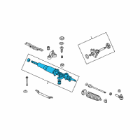 OEM 2006 Honda S2000 Box, Steering Gear Diagram - 53602-S2A-A02