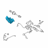 OEM 2006 Pontiac G6 Module Asm, Electronic P/S Motor Control Diagram - 19332846