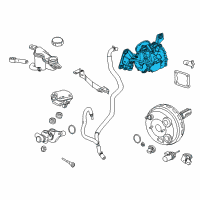 OEM Mercury Vacuum Pump Diagram - 9M6Z-2A451-A