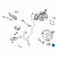 OEM 2012 Lincoln MKZ Sensor Diagram - 9M6Z-2L524-A