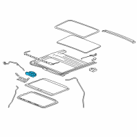 OEM 2008 GMC Sierra 1500 Motor Diagram - 15781047