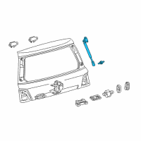 OEM 2014 Toyota Land Cruiser Support Cylinder Diagram - 68950-69195