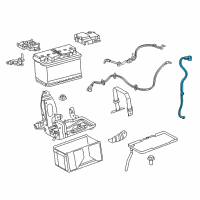 OEM 2018 Ram ProMaster City Cable Diagram - 68472070AA