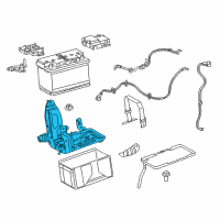 OEM Ram ProMaster City Battery Diagram - 68416542AA