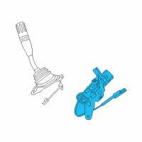 OEM Ford F-150 Gearshift Housing Diagram - 9L3Z-7210-A