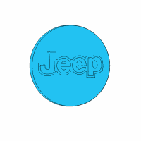OEM Jeep Liberty Wheel Center Cap Diagram - 5HT59RXFAC