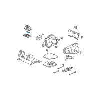 OEM 2017 Acura MDX Bulb (12V 5W.K) Diagram - 34295-SD4-003