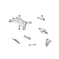 OEM Infiniti INSULATOR-Differential Mounting Diagram - 55476-EG000