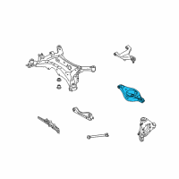 OEM Infiniti Rear Suspension Rear Lower Link Complete Diagram - 551B0-CG000