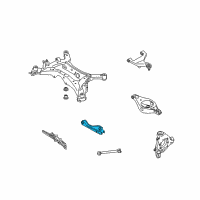 OEM 2006 Infiniti FX45 Rear Suspension Front Lower Link Complete Diagram - 551A0-CM80A