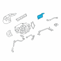 OEM 2018 Nissan GT-R INSULATOR-Heat, Turbine Housing Diagram - 14450-JF01A