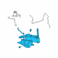 OEM Toyota Highlander Oil Cooler Assembly Diagram - G9030-48031