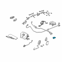 OEM 2004 Honda Accord Sensor Assy., Side Impact (Denso) Diagram - 77970-SDA-A82