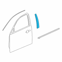 OEM 2012 Buick Regal Applique Diagram - 13464470