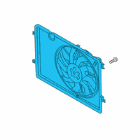 OEM Kia Telluride Pad U Diagram - 25380S9000