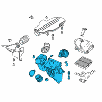 OEM 2022 Honda Accord Case Set, A/Clnr Diagram - 17201-6C1-A00