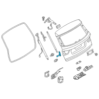 OEM 2013 BMW X3 Bracket Lower Left Diagram - 51-24-7-211-285