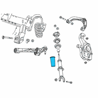 OEM Ram 1500 Shield-Dust Diagram - 68264597AC