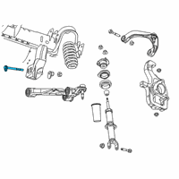 OEM Ram Screw-Hex FLANGE Head Diagram - 6512912AA