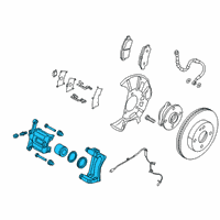 OEM Toyota Yaris iA Caliper Diagram - 47750-WB002