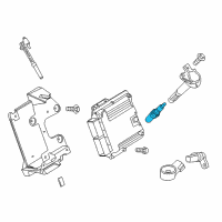 OEM Ford Mustang Spark Plug Diagram - CYFS-092-YPT4