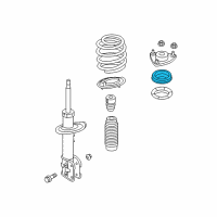 OEM 2013 Hyundai Tucson Bearing-Strut Diagram - 54612-3R000