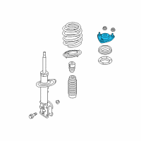 OEM 2015 Hyundai Santa Fe Insulator Assembly-Strut Diagram - 54610-2W000