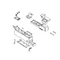 OEM 2005 Nissan Murano Guide Diagram - 96923-CA00A