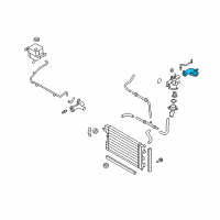 OEM 2005 Ford Freestyle Lower Hose Diagram - 5F9Z-8A507-BF