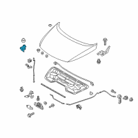 OEM 2015 Kia Sportage Switch Assembly-Hood Diagram - 938803W000