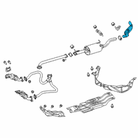 OEM Ram 1500 Pipe-Exhaust Diagram - 68268198AF