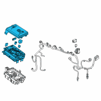 OEM 2019 Chevrolet Trax Fuse & Relay Box Diagram - 42624875