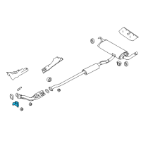 OEM 2021 Nissan Rogue Sport Mounting-Exhaust Diagram - 20651-4BB0A